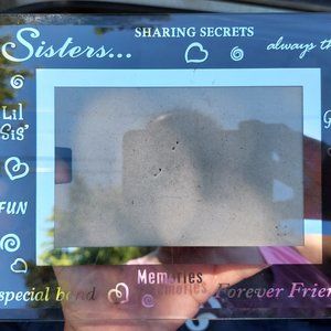 Sister's Glass Picture Frame